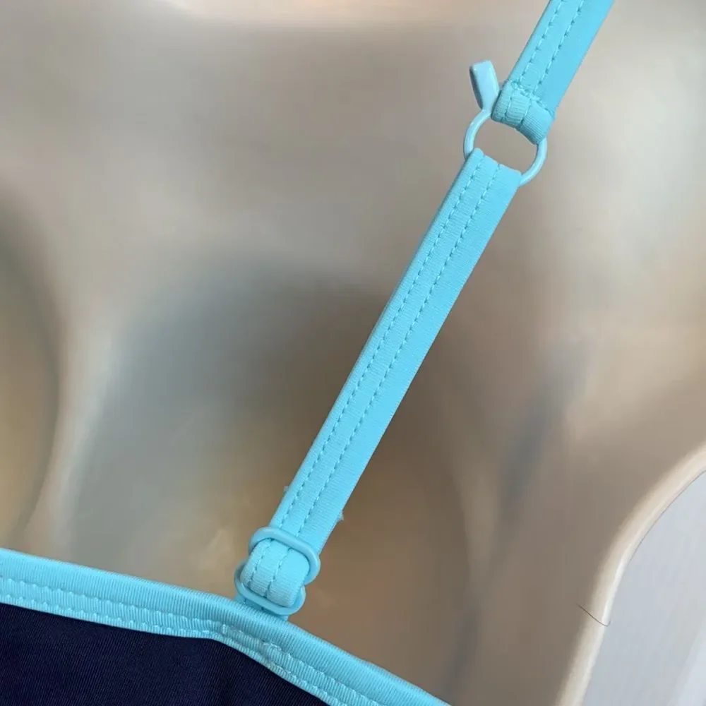 Lands’ End Swimsuit Top Bra Swimwear 4